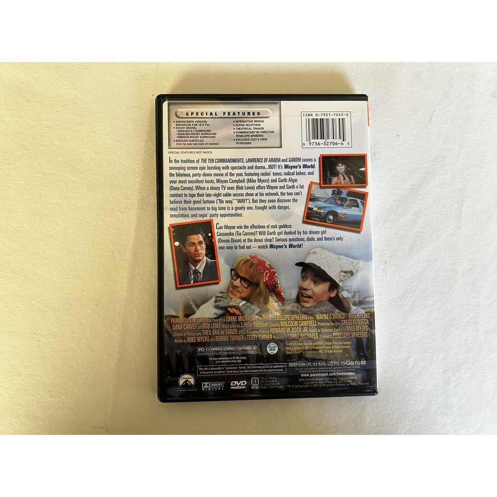 Wayne's World-Dvd - DVD By Wayne's World - 1992 - Picture 2 of 3